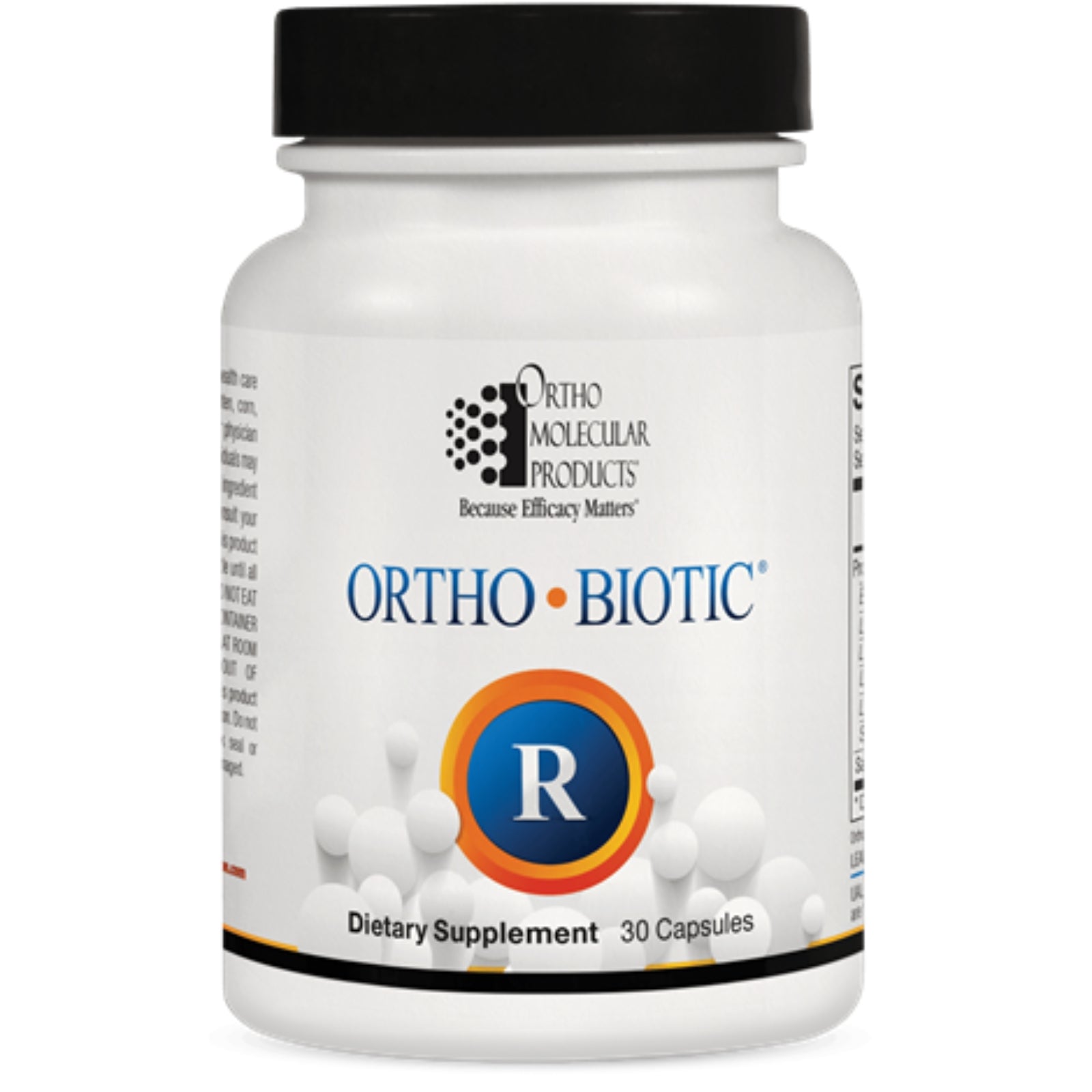 Ortho Molecular, Ortho Biotic R, 30 Capsules UPC 615033004798 | Hilife Vitamins